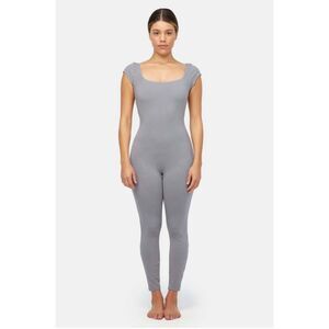 LACAUSA Flow Gaia Unitard Granite Jumpsuit Yoga Size S